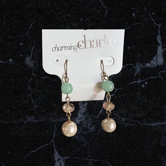 CHARMING CHARLIE Drop Earrings 2"‎ - Picture 9 of 16